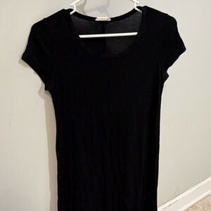 Black T-Shirt Dress Size Small